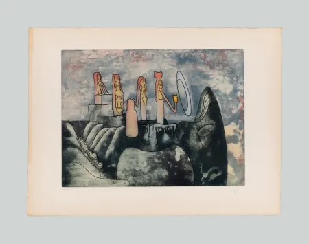 Acquaforte E Acquatinta Matta - Senza titolo