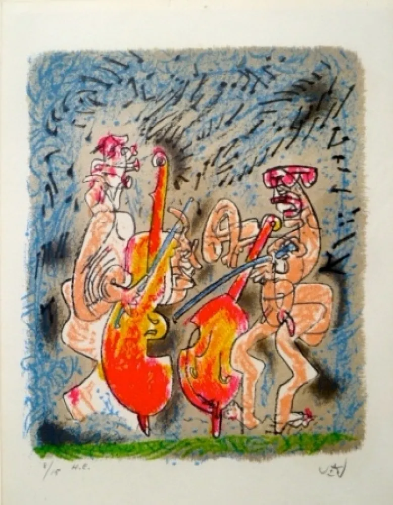 Litografia Matta - Sin Título