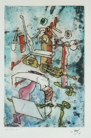 Acquaforte E Acquatinta Matta - Songe Songé