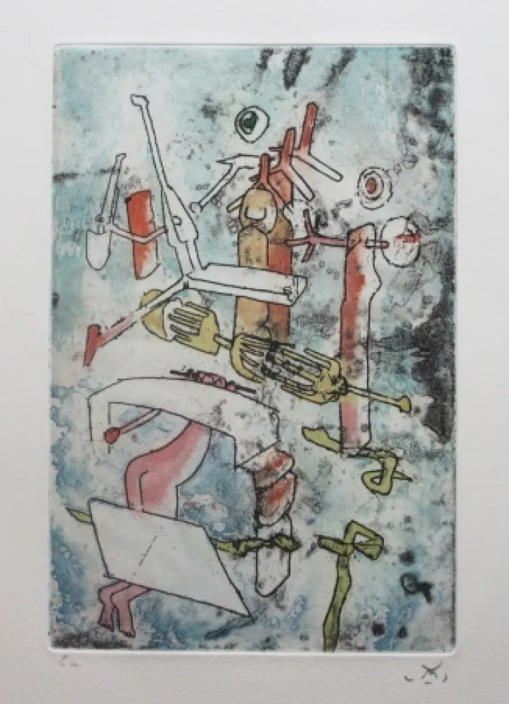 Acquaforte E Acquatinta Matta - Songe songé