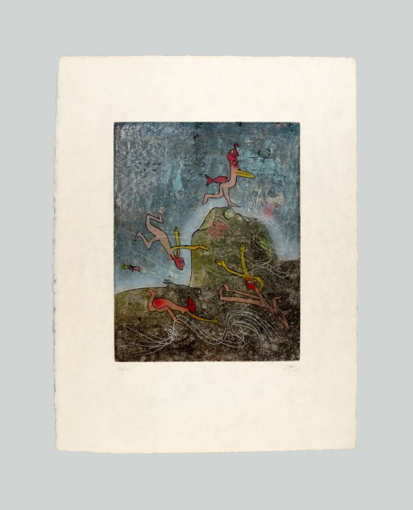 Incisione Matta - Surrealistes