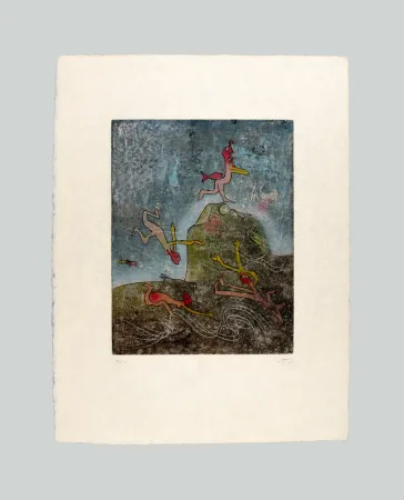 Incisione Matta - Surrealistes