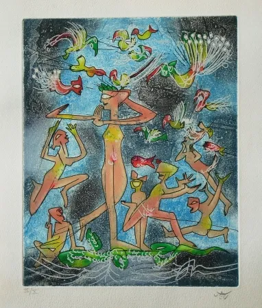 Acquaforte E Acquatinta Matta - Titre inconnu