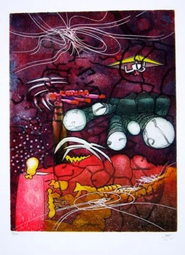 Acquaforte Matta - UNE SAISON EN ENFER (Carpeta)