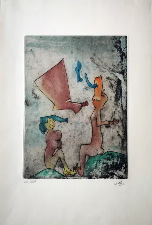 Acquaforte Matta - Vivant mortalité