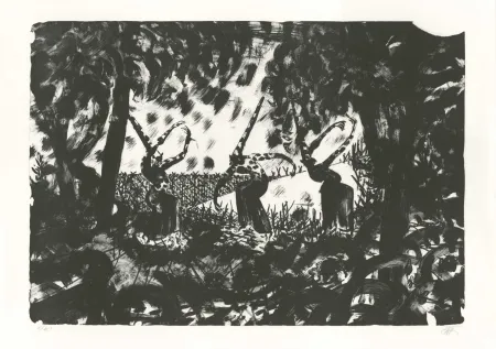 Litografia Mattotti - Tiepolo - La Danse