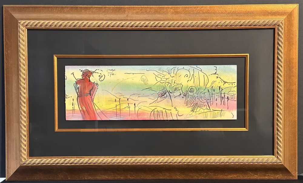 Non Tecnico Max - Untitled Original Watercolor on Paper