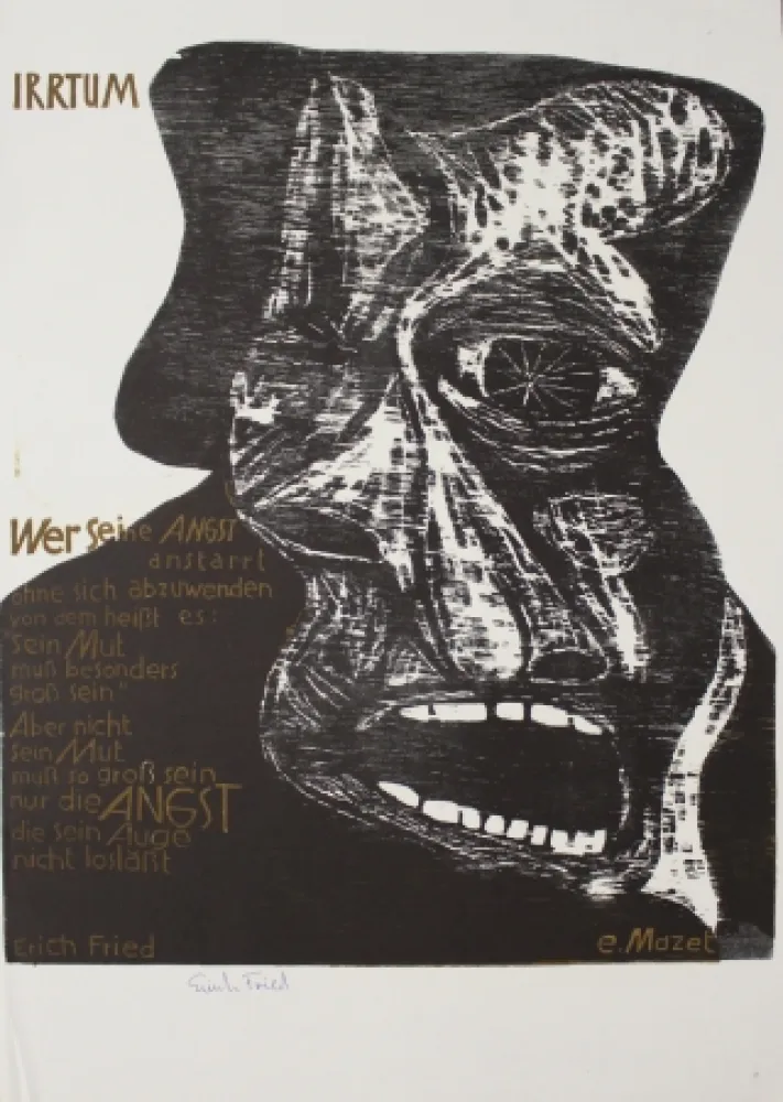 Incisione Su Legno Mazet - Irrtum