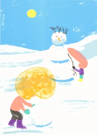 Litografia Mcdonald  - Snowman