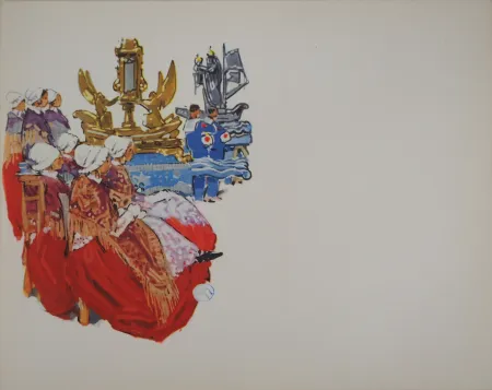 Rotocalcografia Méheut - Bretagne, Hommage aux Marins