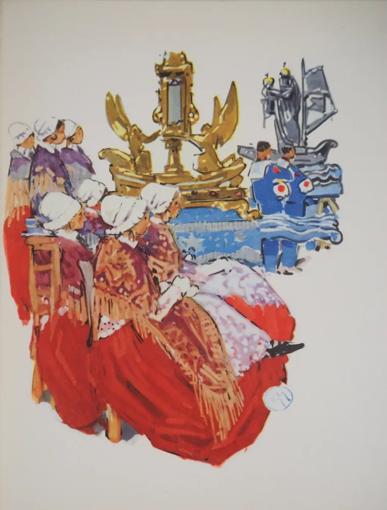 Manifesti Méheut - Bretagne : Hommage aux Marins