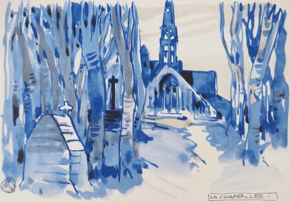 Manifesti Méheut - Bretagne, La Chapelle à la Fontaine, c