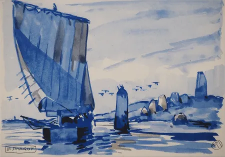 Manifesti Méheut - Bretagne, le Sinagot au Cromlec'h, c