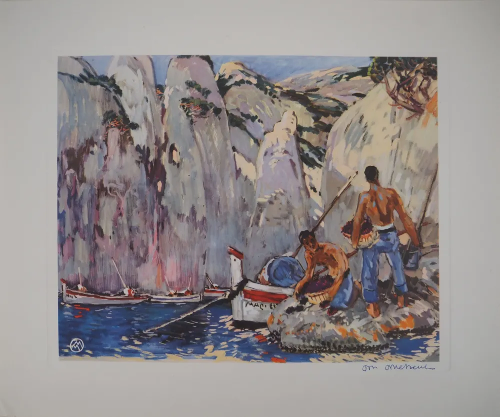 Rotocalcografia Méheut - La Pêche dans les Calanques