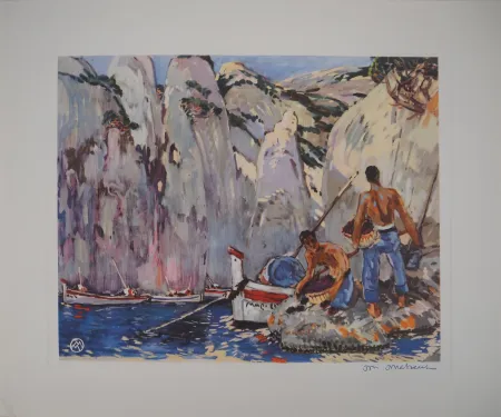 Rotocalcografia Méheut - La Pêche dans les Calanques