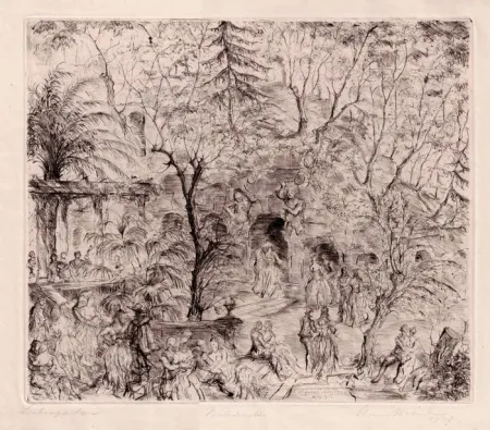 Acquaforte Meid - Liebesgarten / Garden of Love