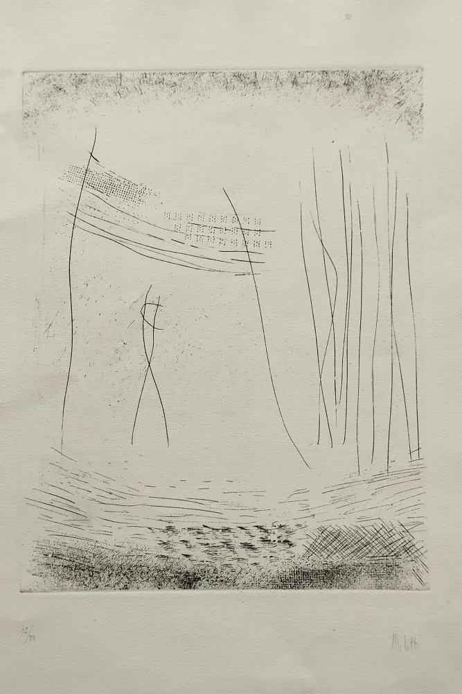 Acquaforte Melotti - Senza titolo