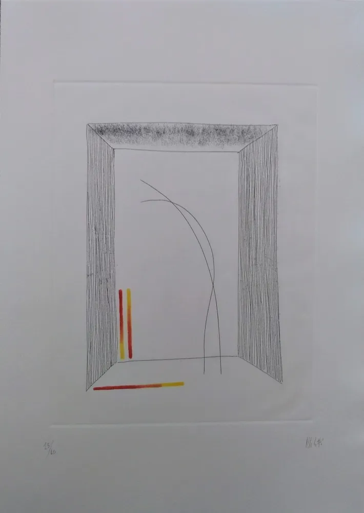 Acquaforte E Acquatinta Melotti - Senza titolo