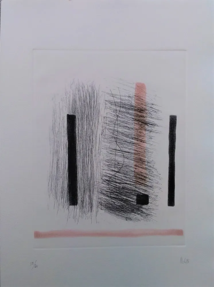 Acquaforte E Acquatinta Melotti - Senza titolo