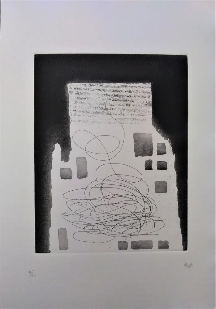 Acquaforte E Acquatinta Melotti - Senza titolo