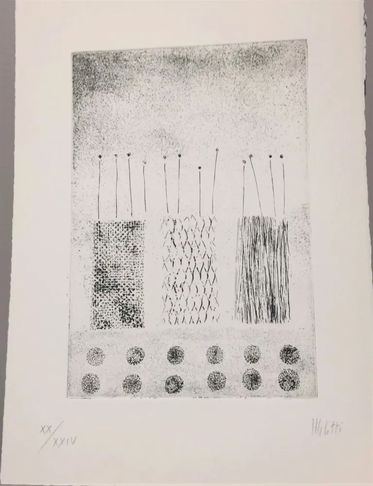 Acquaforte Melotti - Una Acquaforte