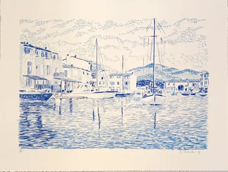 Litografia Mendjisky - Port Grimaud
