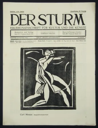 Incisione Su Legno Mense - Figur (Figure)