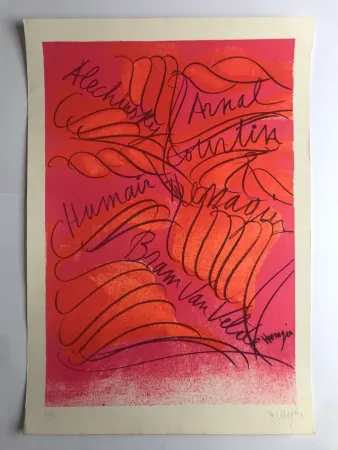 Litografia Messagier - Alechinsky, Arnal, Courtin, Humair, Messagier, Bram Van Velde