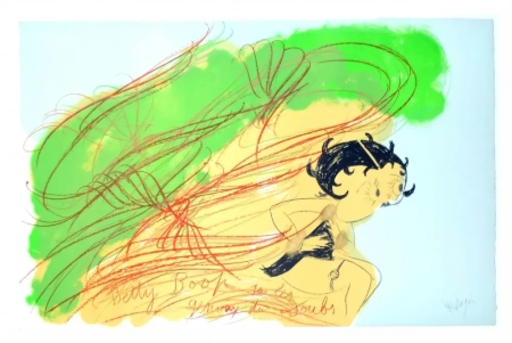 Litografia Messagier - Betty Boop
