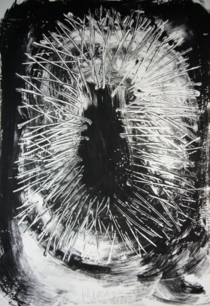 Litografia Messagier - Pour le peuple africain