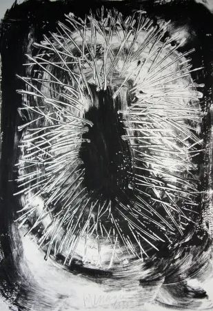 Litografia Messagier - Pour le peuple africain