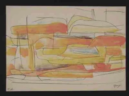 Litografia Messagier - Sans titre