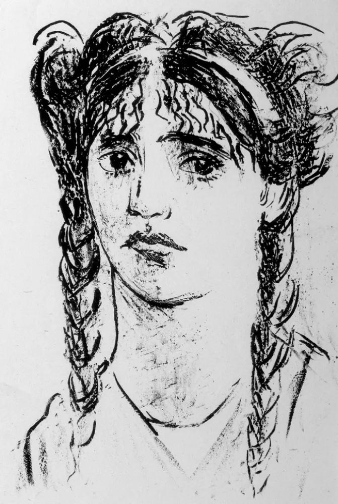 Litografia Messina - Sappho Phaoni