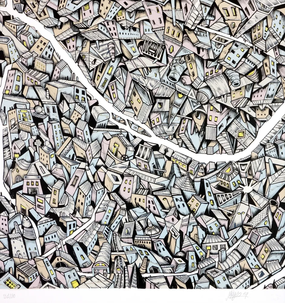 Litografia Meyso - Sans titre