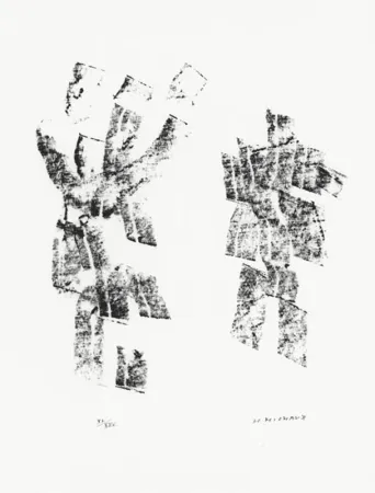 Libro Illustrato Michaux - Décisive pliure du ciel