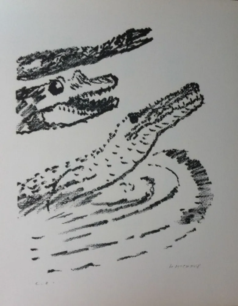 Litografia Michaux - Par la voie des rythmes 153