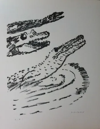 Litografia Michaux - Par la voie des rythmes 153