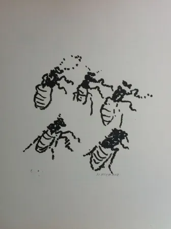 Litografia Michaux - Par la voie des rythmes 161