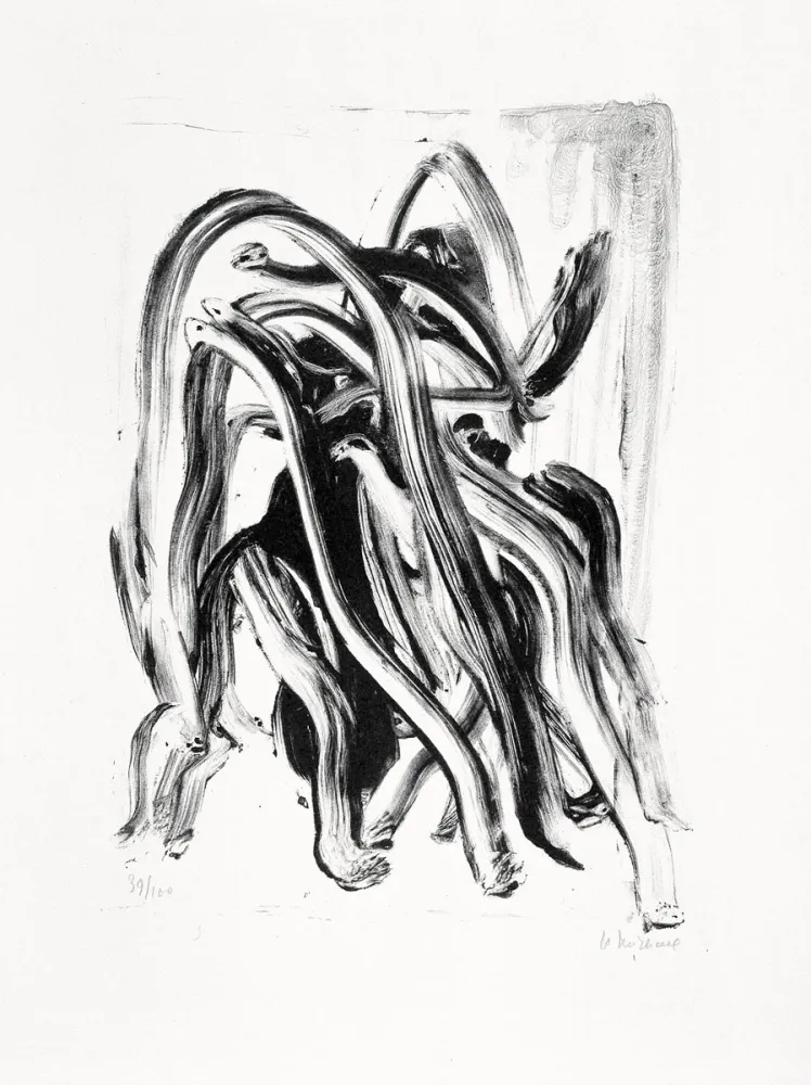 Litografia Michaux - Pour Brunidor