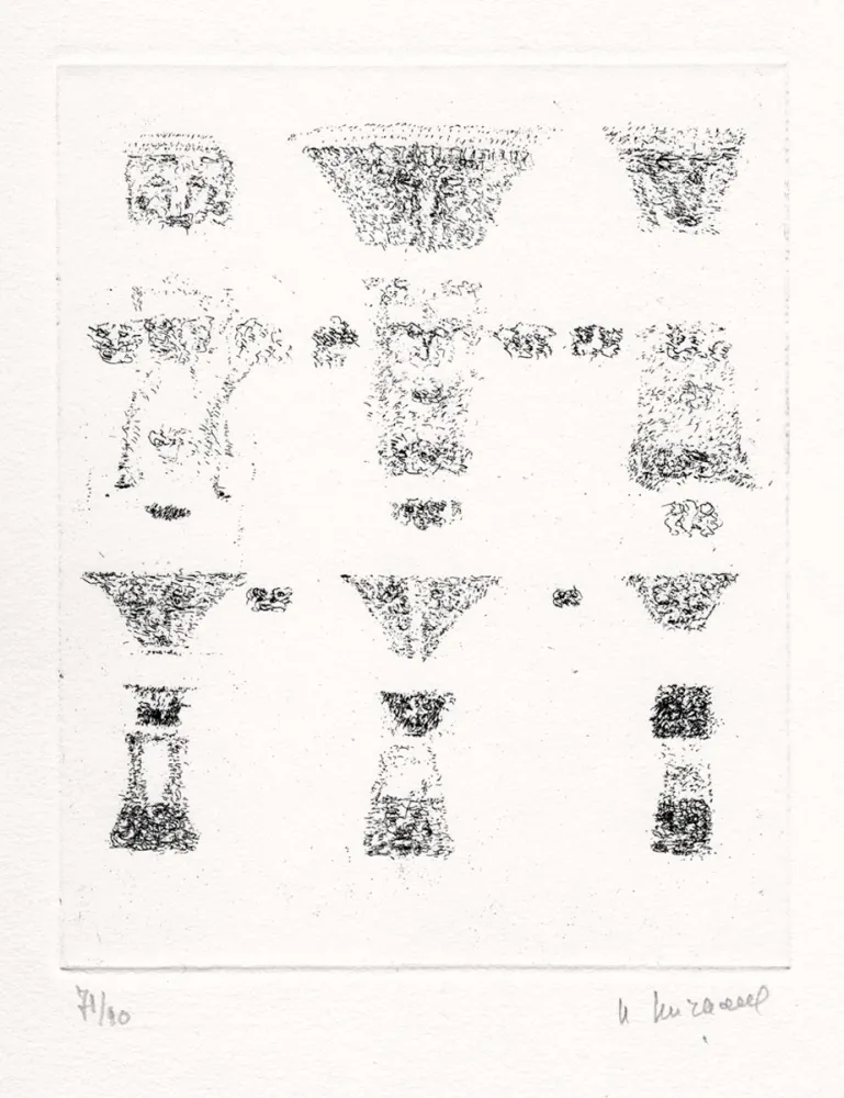 Libro Illustrato Michaux - Vents et poussières