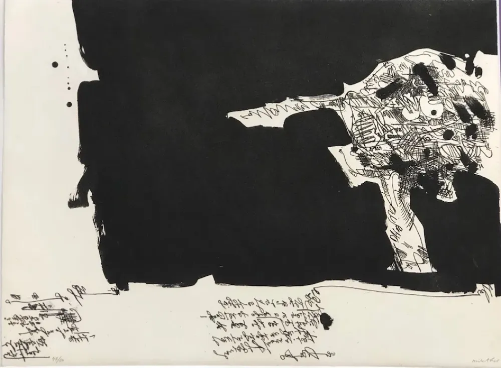 Acquaforte Millares - Antropofagia