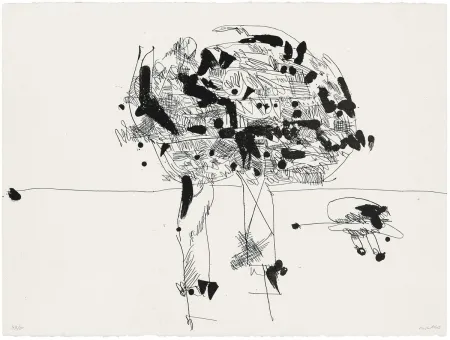 Acquatinta Millares - Antropofauna