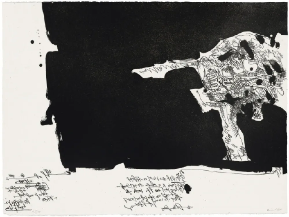 Acquatinta Millares - Antropofauna