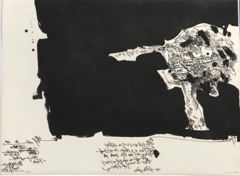 Acquaforte Millares - Antropofauna I