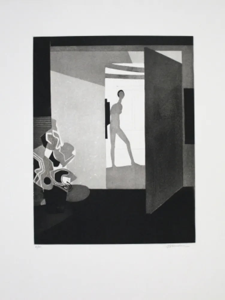 Acquaforte E Acquatinta Minaux - Contre jour