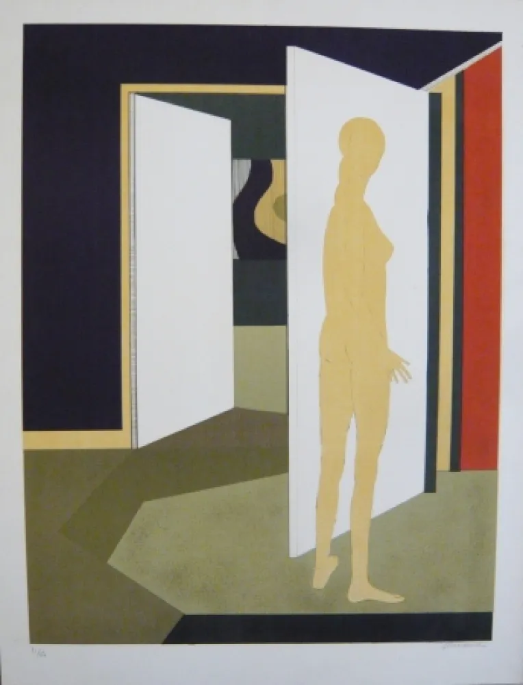 Litografia Minaux - Vénus