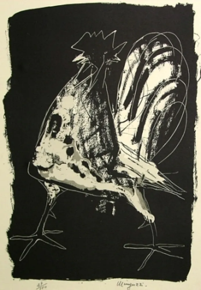 Libro Illustrato Minguzzi - Luciano Minguzzi. Cinque litografie originali