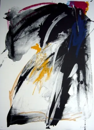 Litografia Miotte - Ballade