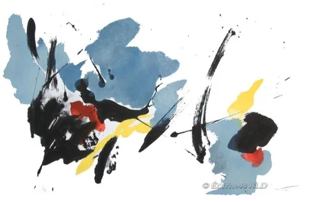 Litografia Miotte - Émotion