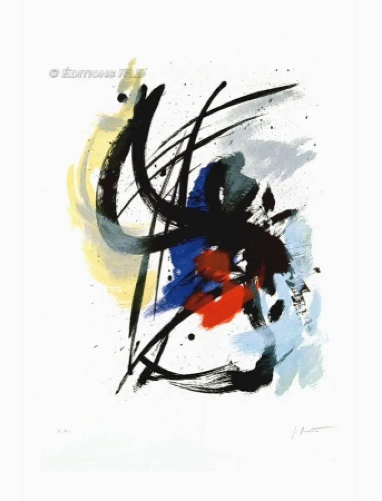 Acquatinta Miotte - Pierre Noire